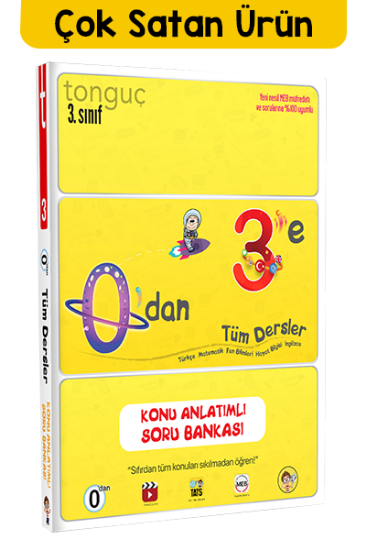 0'dan 3'e Konu Anlatımlı Soru Bankası resmi