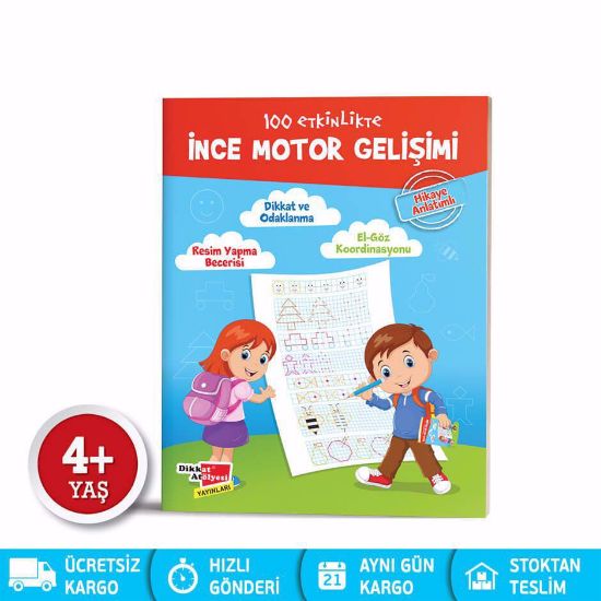 100 Etkinlikte İnce Motor Gelişimi (Hikaye Anlatımlı) resmi