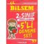 Zeki Çocuk Yayınları 2. Sınıf Bilsem 5'li Deneme Seti resmi