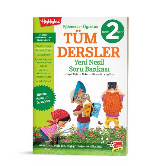 2. Sınıf Tüm Dersler Yeni Nesil Soru Bankası resmi