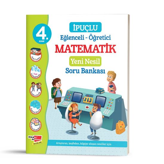 4. Sınıf İpuçlu Matematik Yeni Nesil Soru Bankası resmi