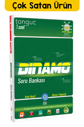7. Sınıf Dinamo Fen Bilimleri Soru Bankası resmi