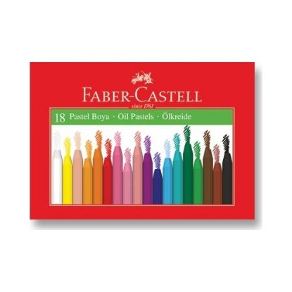 Faber Castell 18 Li Pastel Boya resmi
