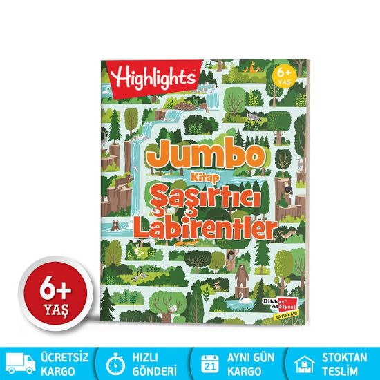 Jumbo Kitap Şaşırtıcı Labirentler resmi