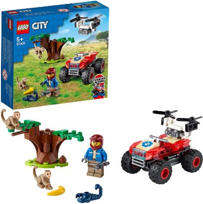 LEGO City Vahşi Hayvan Kurtarma ATV’si 60300 resmi