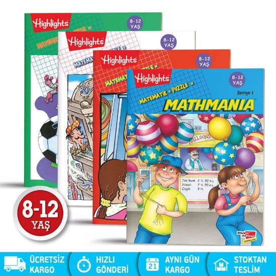 Mathmania Matematik Zeka ve Dikkat Gelişim Seti resmi