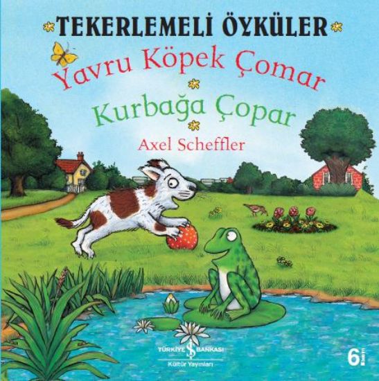 Yavru Köpek Çomar Kurbağa Çopar resmi