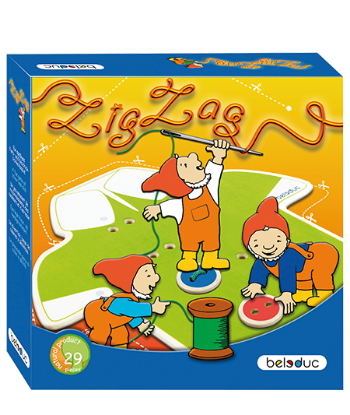 Zig Zag Oyunu (Düğme Dikme Oyunu) resmi