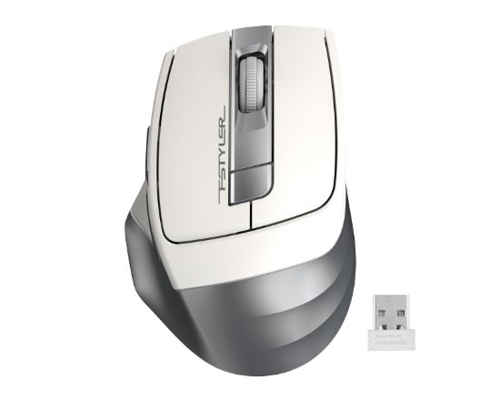 A4 Tech Fg35 Gümüş Nano Kablosuz Optik 2000 Dpi Mouse resmi