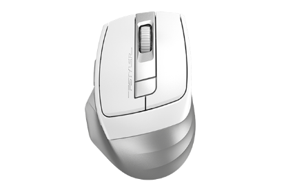 A4 Tech Fb35C Beyaz Bluetooth+2.4G Nano Optik 2400Dpi Şarjlı Mouse resmi