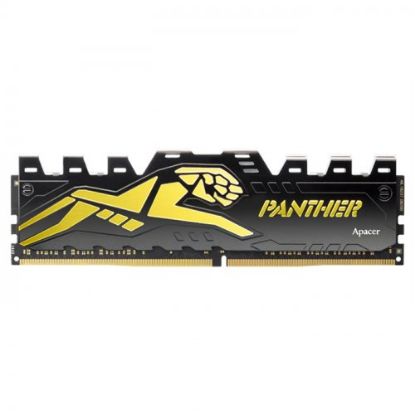 Apacer Panther AH4U08G32C28Y7GAA-1 8GB (1x8GB) DDR4 3200MHz CL16 Black-Gold Gaming Ram resmi