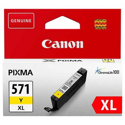 Canon CLI-571XL Y Yellow Sarı Yüksek Kapasiteli Mürekkep Kartuş TS5050/9050 resmi