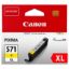 Canon CLI-571XL Y Yellow Sarı Yüksek Kapasiteli Mürekkep Kartuş TS5050/9050 resmi