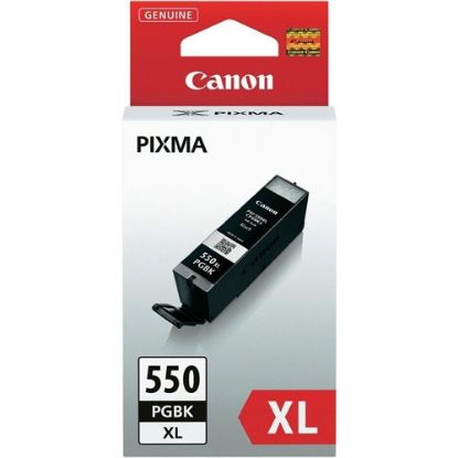 Canon PGI-550PGBK XL Black Siyah Yüksek Kapasite Mürekkep Kartuş IP7250 resmi