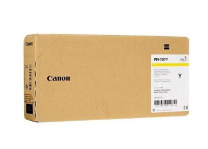 Canon PFI-707Y Yellow Sarı Plotter Kartuş IPF830/840/850 resmi