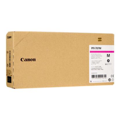 Canon PFI-707M Magenta Kırmızı Plotter Kartuş IPF830/840/850 resmi