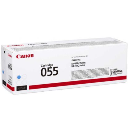 Canon CRG-055C Cyan Mavi 2.100 Sayfa Toner MF742 resmi