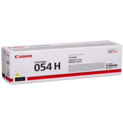 Canon CRG-054H Y Yellow Sarı Yüksek Kapasiteli Toner MF645 resmi