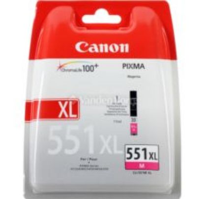 Canon CLI-551XL M Magenta Kırmızı Yüksek Kapasiteli Mürekkep Kartuş IP7250 MX925 resmi