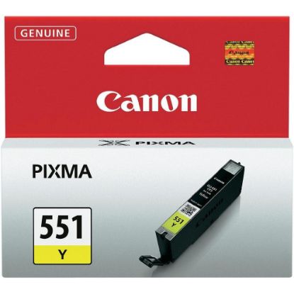Canon CLI-551Y Yellow Sarı Mürekkep Kartuş IP7250 MX925 resmi