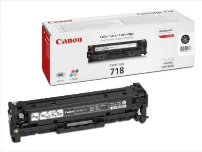 Canon CRG-718BK Black Siyah 2'li DMO Ozel Toner  resmi
