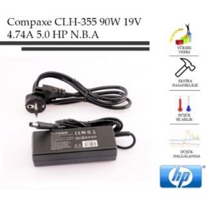 Compaxe CLH-355 90W 19V 4.74A 7.4-5.0 HP Compaqe  Notebook Adaptörü resmi