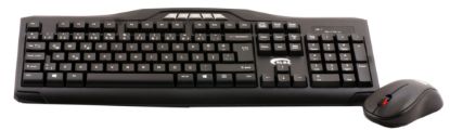 Elba EC-266 Q Usb Siyah Kablosuz Klavye Mouse Set Multimedya tuşları mevcuttur resmi
