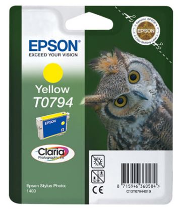 Epson 1400-P50 Yellow Sarı Mürekkep Kartuş T07944020 resmi