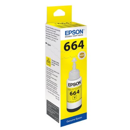 Epson T6644 Yellow Sarı Şişe Mürekkep T66444A resmi