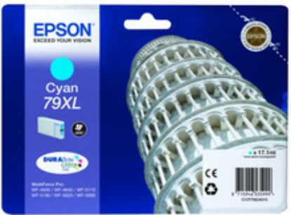 Epson WP5110/5190 Cyan Mavi Yüksek Kapasite Mürekkep Katuş T79024010 resmi