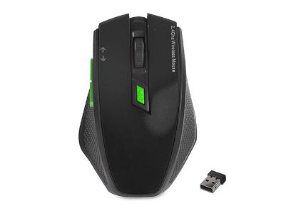 Everest SMW-777 SİYAH USB 2.4 GHZ Optik Kablosuz Mouse resmi