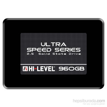 Hi-Level 960Gb Ultra 550Mb-530Mb/S 2,5" Sata3 Ssd Hlv-Ssd30Ult/960G Kızaksız resmi