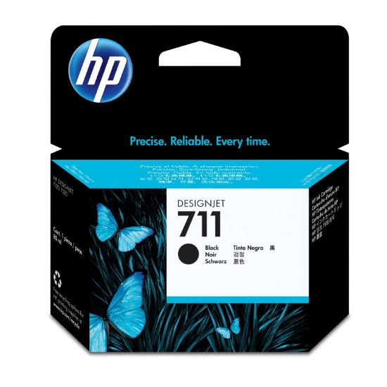 HP CZ133A  711 Black Siyah 80ML Plotter Kartuşu  resmi