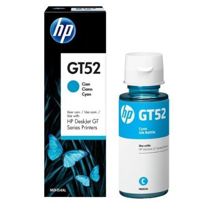 HP GT52 Cyan Mavi Mürekkep M0H54AE resmi
