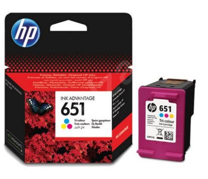 HP 651 Color Renkli Kartuş C2P11AE resmi