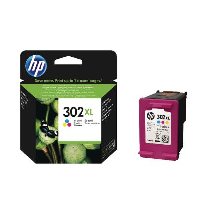 HP 302XL Color Renkli Kartuş F6U67AE resmi
