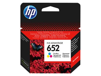 HP 652 Color Renkli Kartuş F6V24AE resmi
