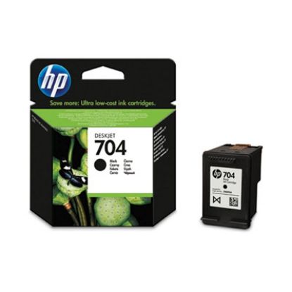 HP 704 Black Siyah Kartuş CN692AE resmi