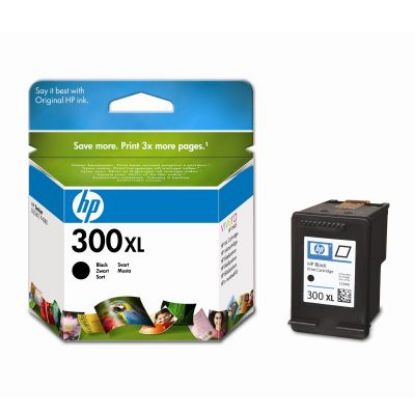 HP 300XL Black Siyah Yüksek Kapasiteli Kartuş CC641EE resmi