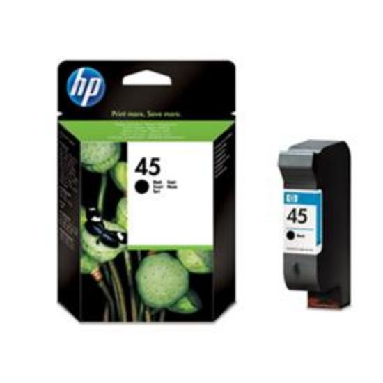 HP 45 Black Siyah 42ML Kartuş 51645AE resmi