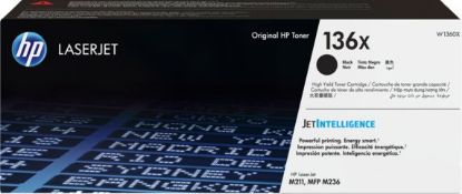 HP 136X Black Siyah 2.600 Sayfa Toner W1360X resmi