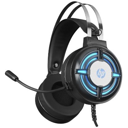 HP 1QW67AA H120 Rgb 3.5mm+Usb Audio Jack Mikrofonlu Oyuncu Kulaküstü Kulaklık resmi