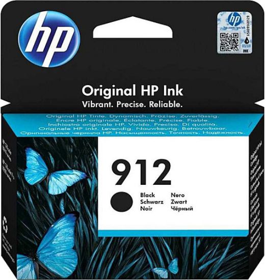 HP 912 Black Siyah Kartuş 3YL80A  resmi