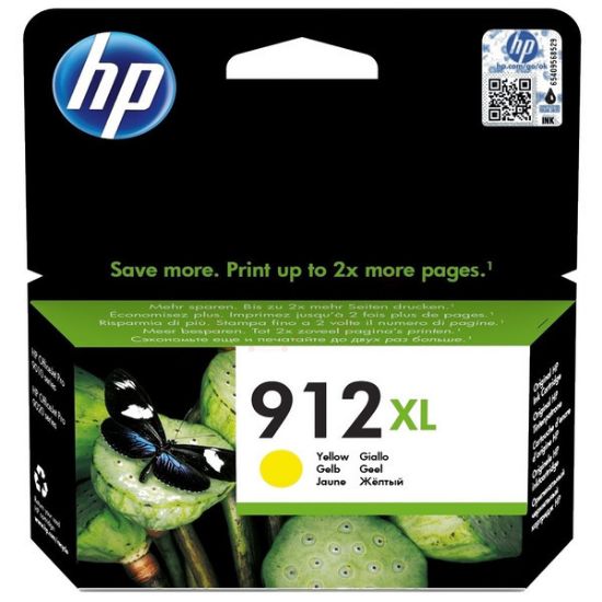 HP 912XL Yüksek Kapasite Yellow Sarı Kartuş 3YL83A resmi