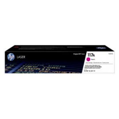 HP 117A Magenta Kırmızı 700 Sayfa Toner W2073A resmi