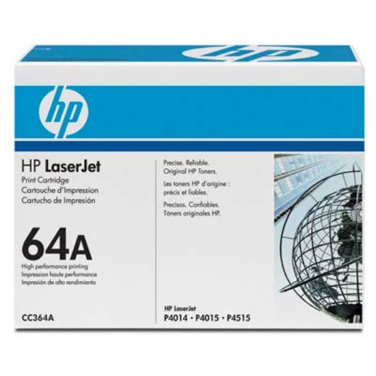 HP 64A Black Siyah 10.000 Sayfa Toner CC364A resmi