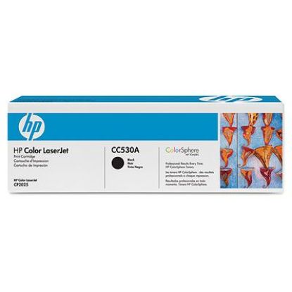 HP 304A Black Siyah 3.500 Sayfa Toner CC530A resmi