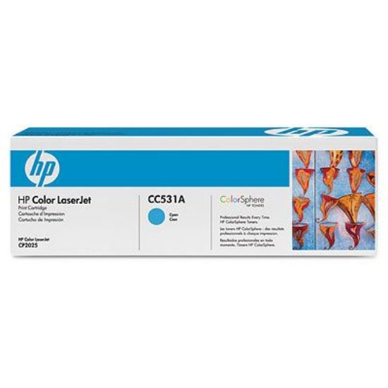 HP 304A Cyan Mavi 2.800 Sayfa Toner CC531A resmi