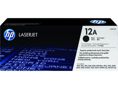 HP 12A Black Siyah 2.000 Sayfa Toner Q2612A resmi