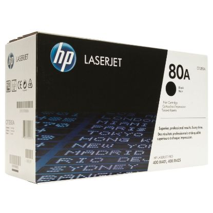 HP 80A Black Siyah 2.700 Sayfa Toner CF280A resmi